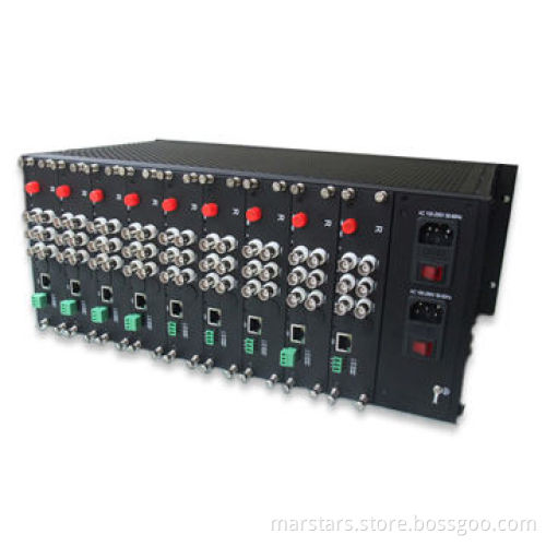 Chassis Optical Video Transmitter Receiver, Supports No-damage Regenerative Trunk of Video